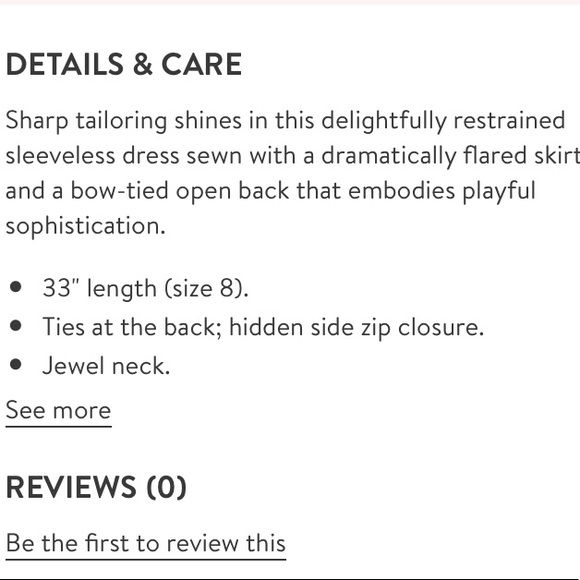 ⭐️Elizabeth And James⭐️ little black dress - Picture 6 of 6