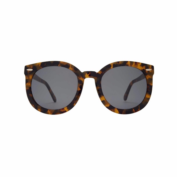 Karen Walker Accessories - KAREN WALKER SUPER DUPER TORTOISE SUNGLASSES