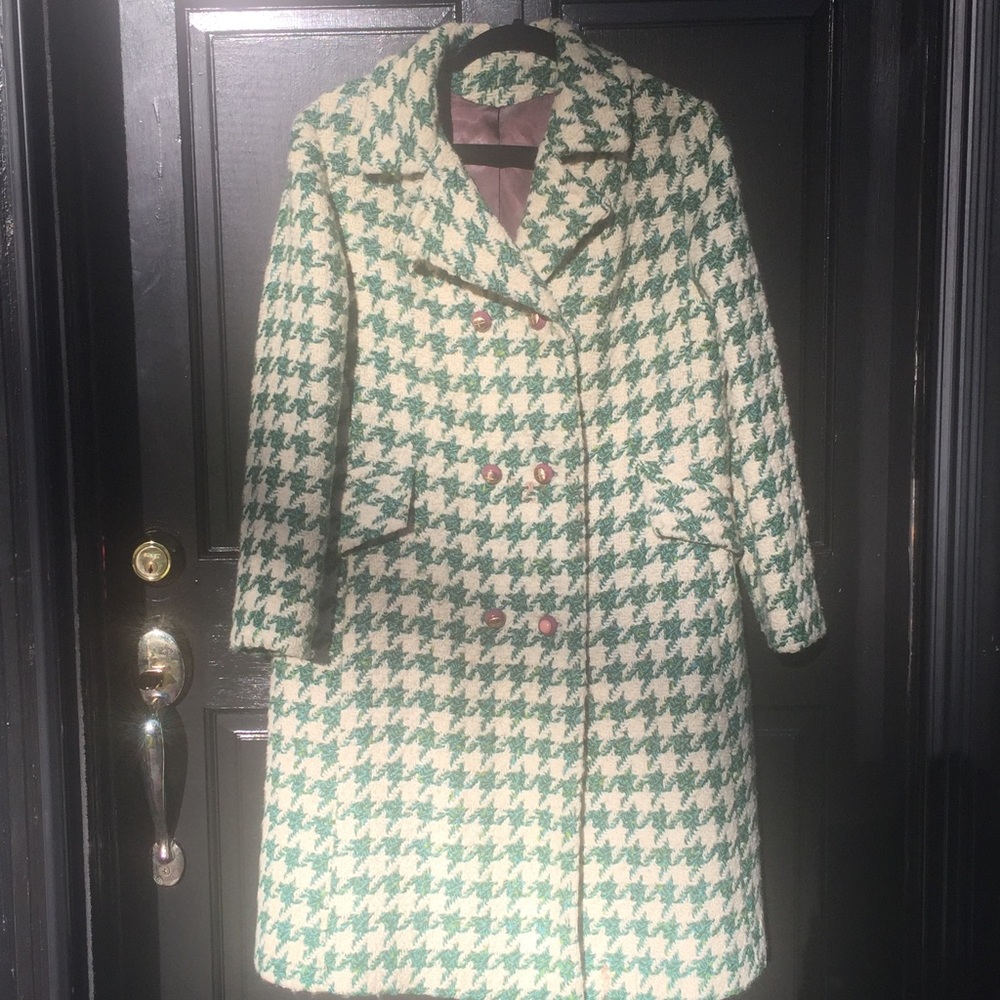 Vintage 60’s houndstooth coat