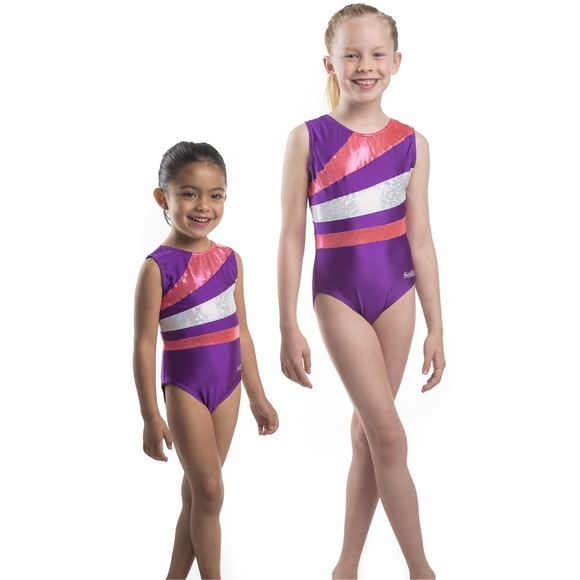 SofiLu™ Girl Gymnastics Leotard - Picture 2 of 4