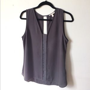 Banana Republic silk sleeveless top