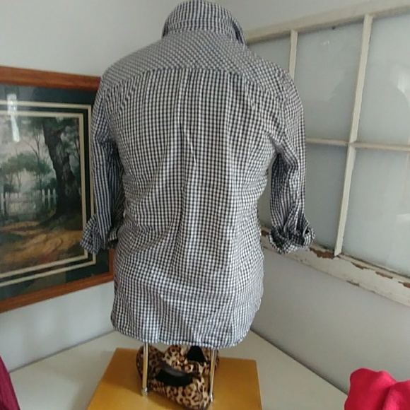 Perfect checked button down Eddie Bauer - Picture 5 of 8