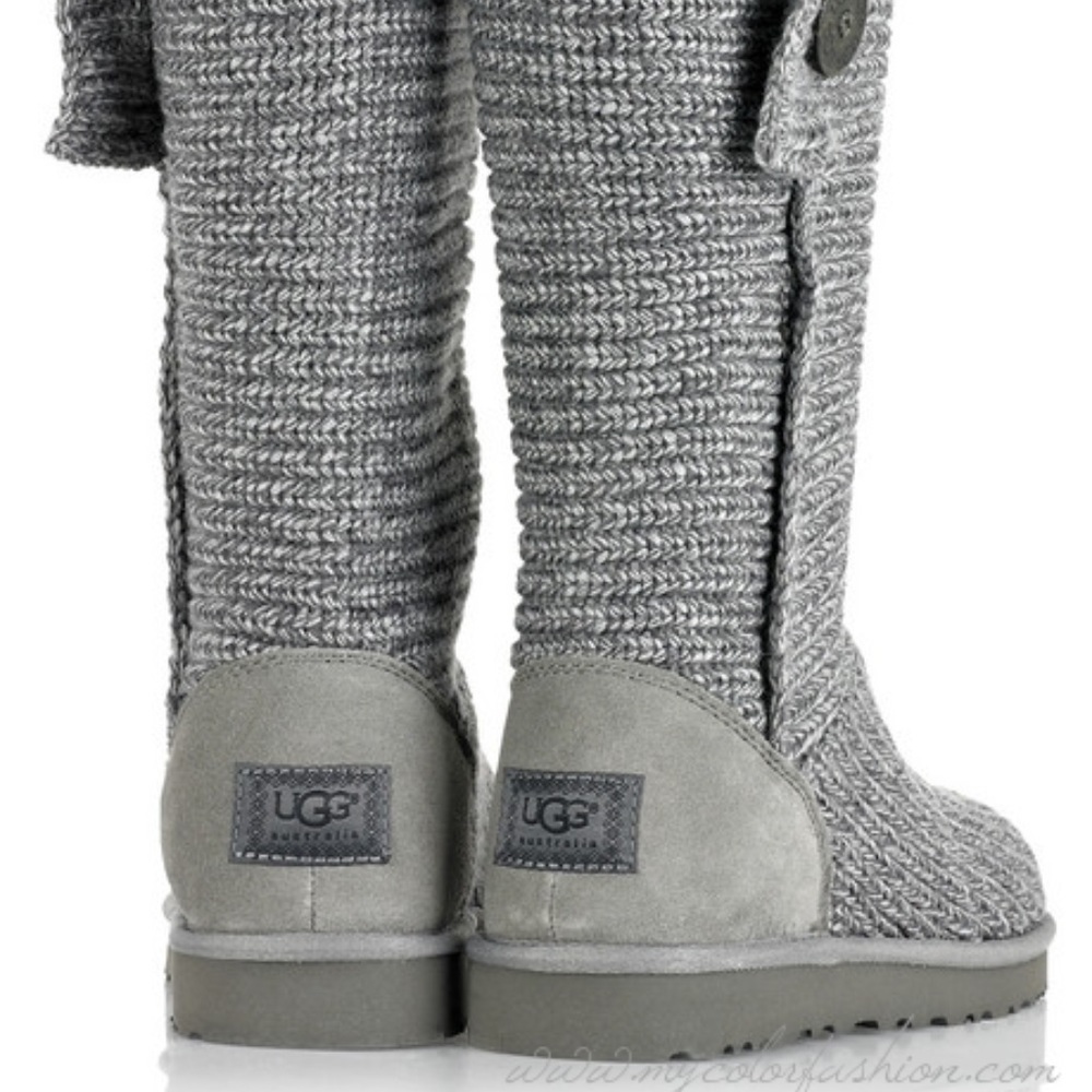 UGG Classic Cardy Knit Boot-Used