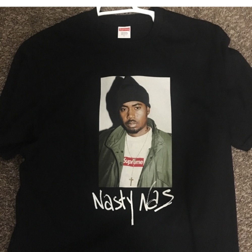 NASTY NAS TEE LARGE black