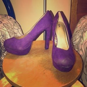 Purple heels