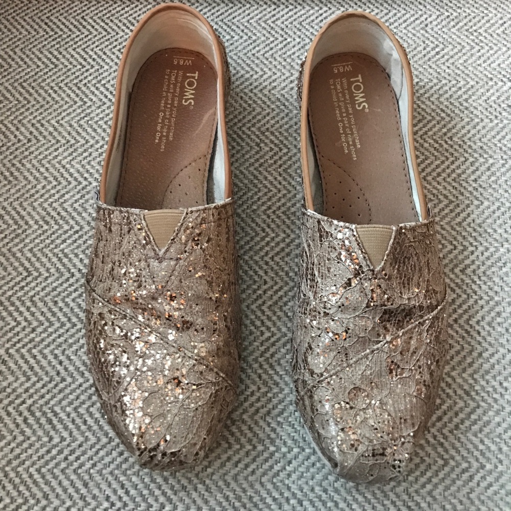 Rose Gold TOMS