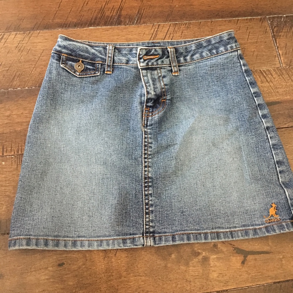 Denim skirt