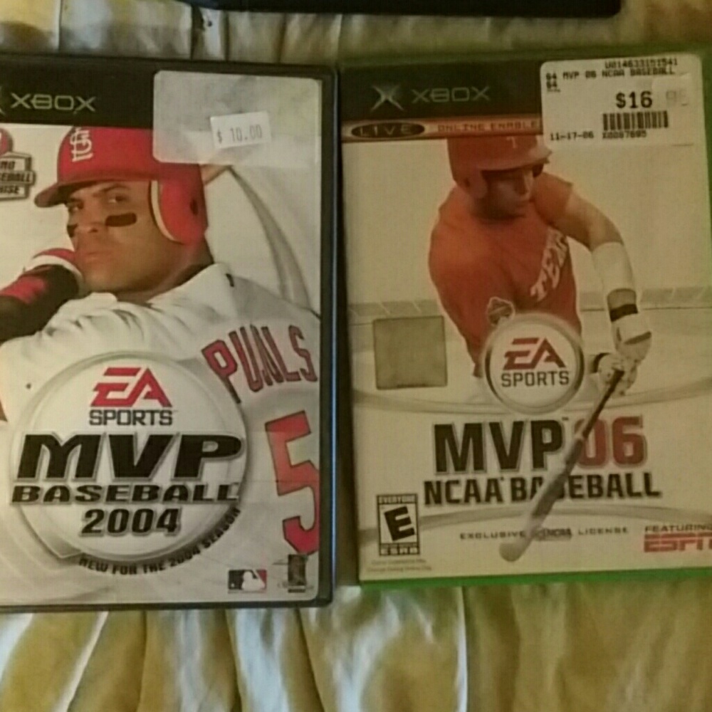 XBOX Baseball games (SET OF2)