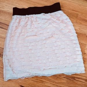 Kimchi Blue Ruffles Pink Skirt