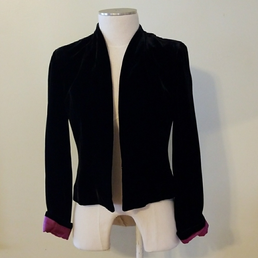 Velvet blazer