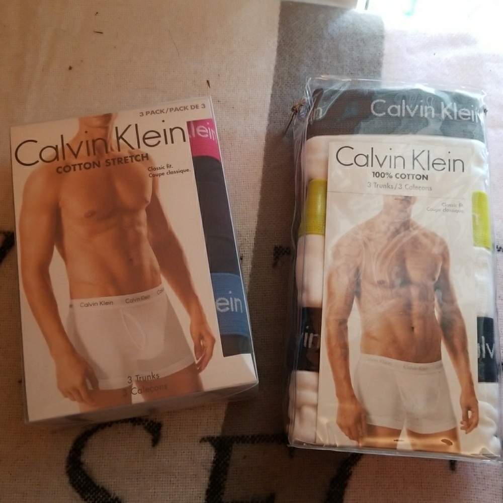 Size large Calvin Klein cotton trucks