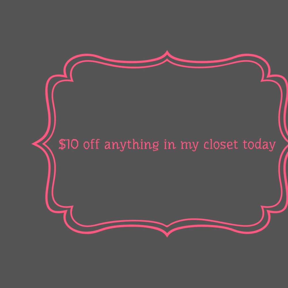 Sale today Friday October 27, 2017