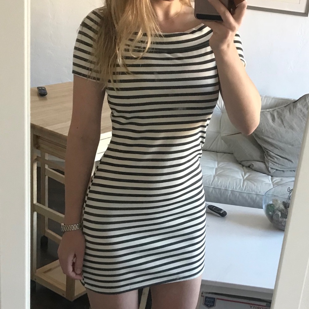 Striped Navy Zara Dress