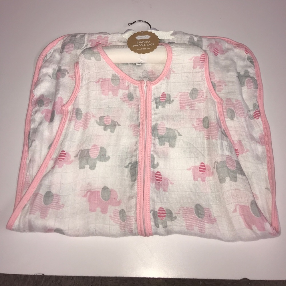 Elephant 🐘 bamboo swaddle sack
