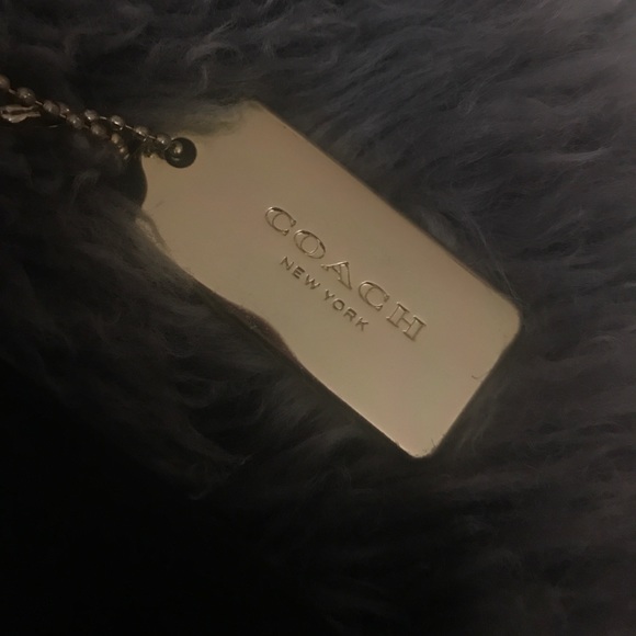 Black Coach purse with adjustable strap. - Picture 3 of 5