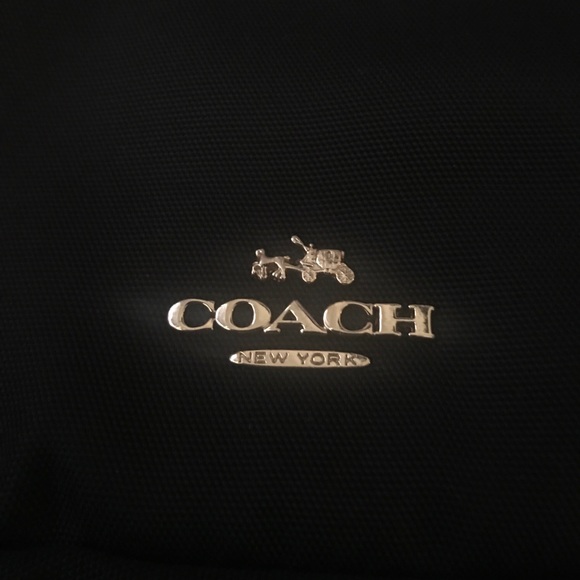 Black Coach purse with adjustable strap. - Picture 4 of 5