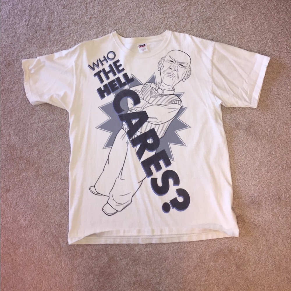 Off white Jeff Dunham(Walter)