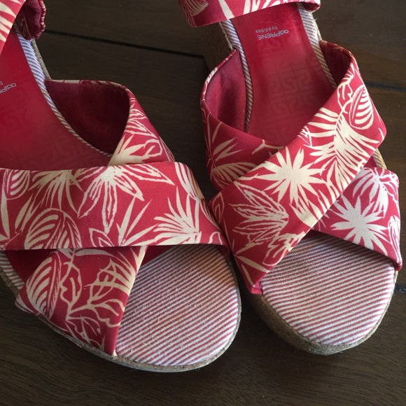 Adidas + Rockport Tropical Cork Wedges - Picture 4 of 4