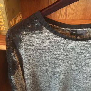 The Limited black lace shoulder too