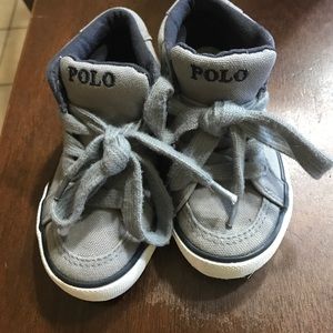 Ralph Lauren Polo tennis shoes.  Worn 3-4 times