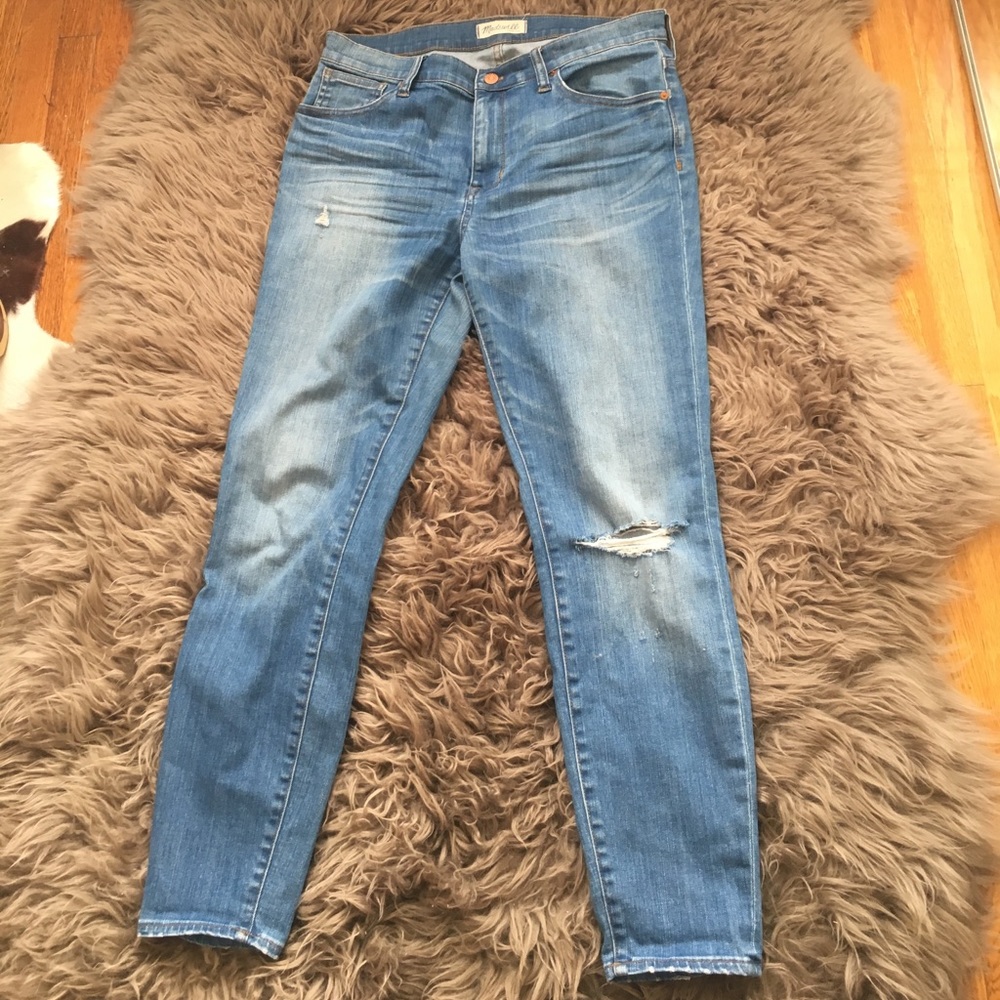 Madewell 9” high riser skinny skinny