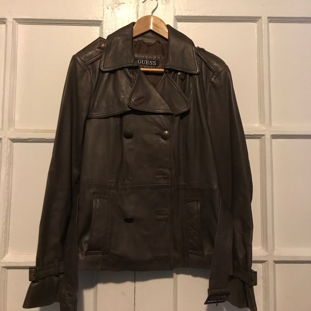 Leather jacket