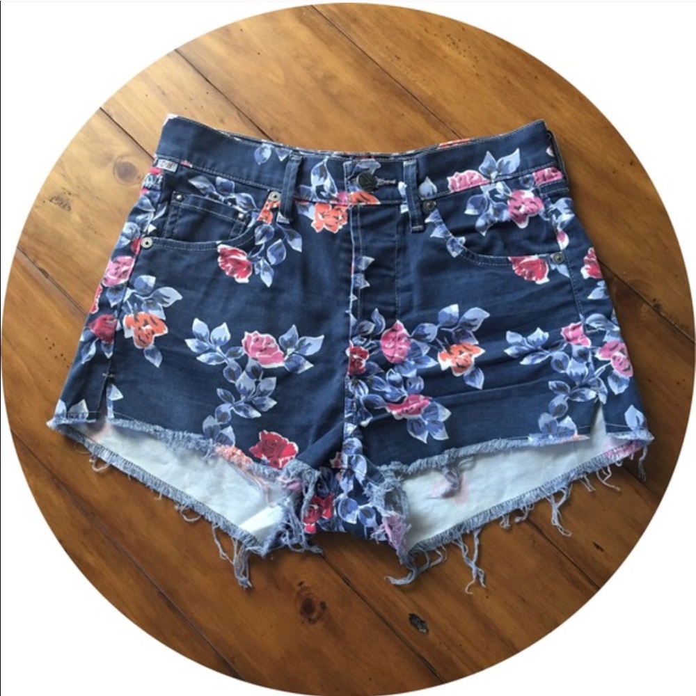 Citizen of Humanity floral shorts