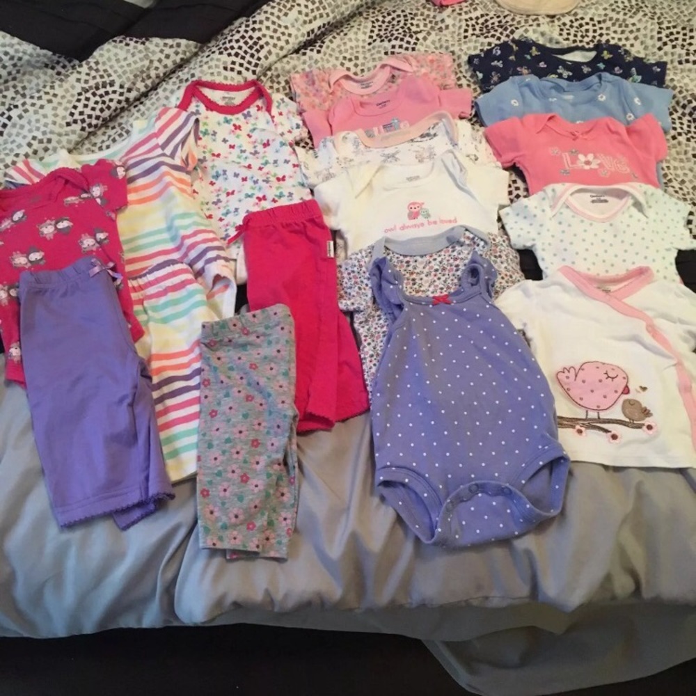0-3 month baby girl bundle