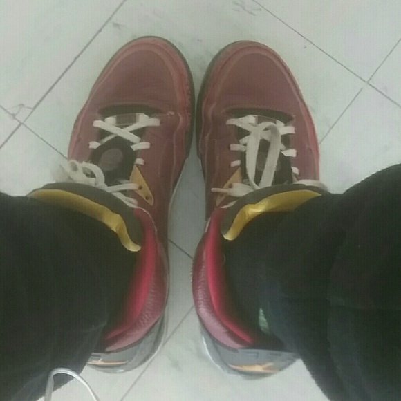 A pair of son of mars jordans