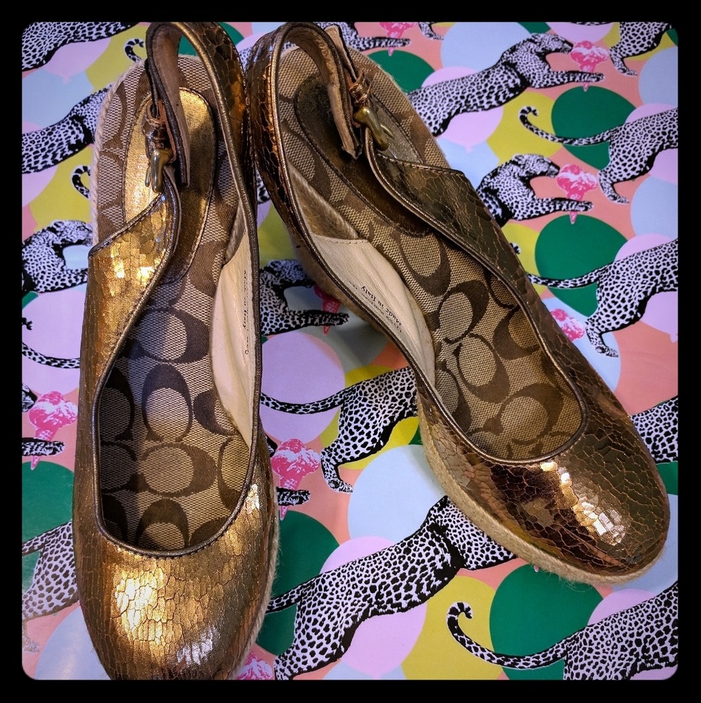 🎠🎠New Item🎠Coach Karissa wedges