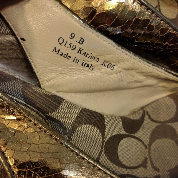 🎠🎠New Item🎠Coach Karissa wedges - Picture 4 of 7