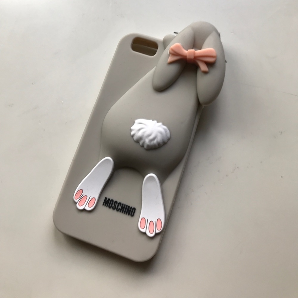 Moschino Bunny iPhone Case
