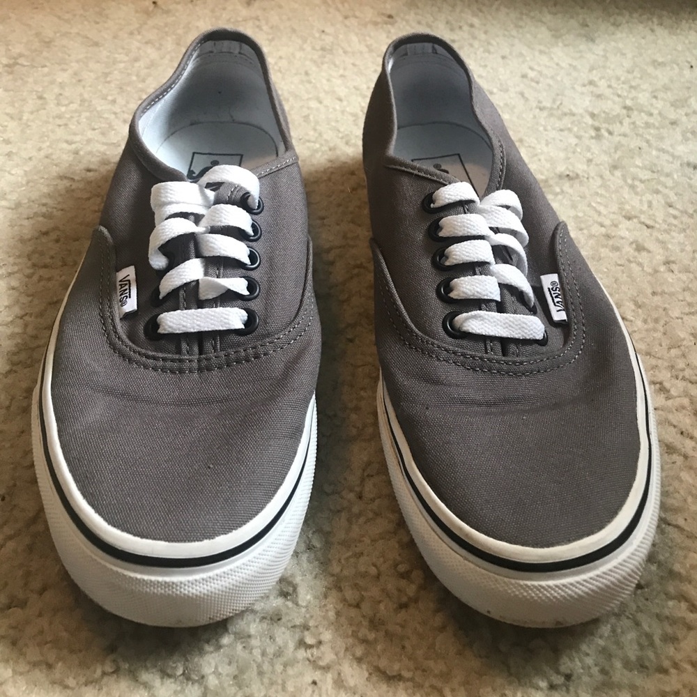 Brand New Grey Vans