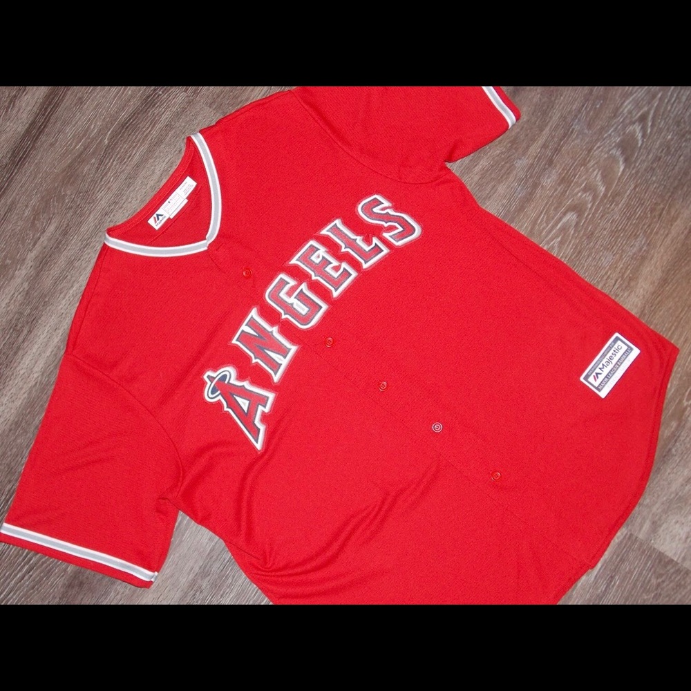 Majestic Angels Baseball Jersey