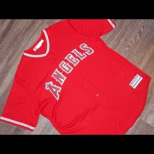 Majestic Angels Baseball Jersey