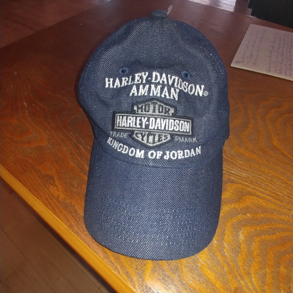 EUC Harley Davidson kingdom of Jordan baseball cap