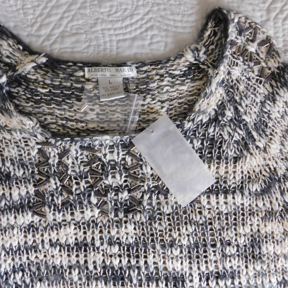 Alberto Makali Grey Sweater - Picture 3 of 8