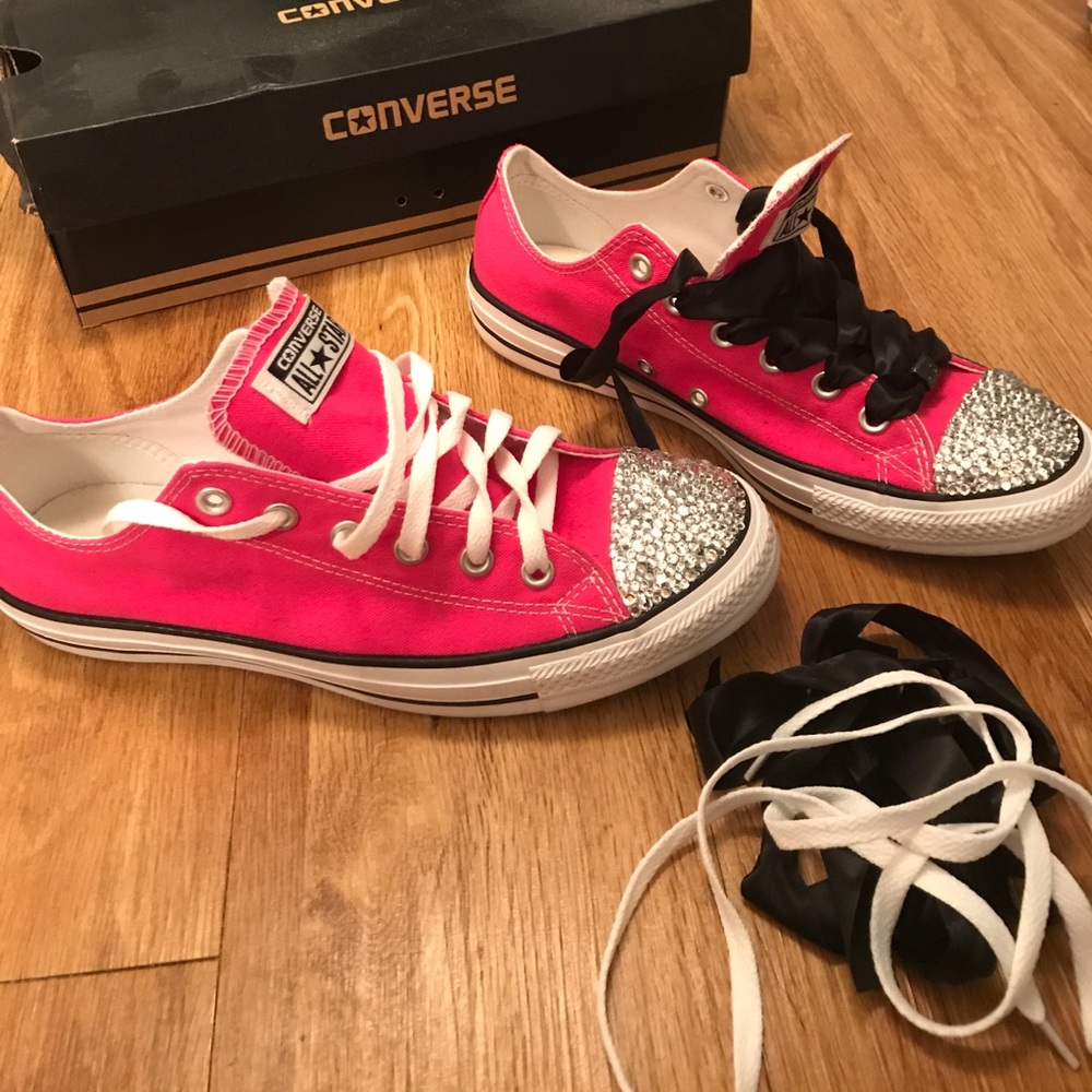 Pink Glo Converse (Size 8 Men & Size 10 Women)