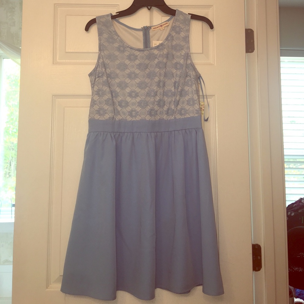 Altar'd State baby blue dress