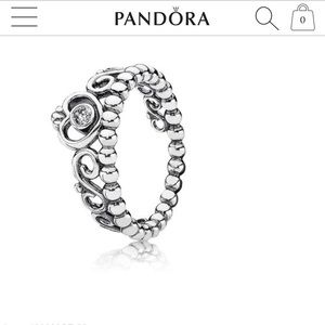 Princess Crown Pandora Ring