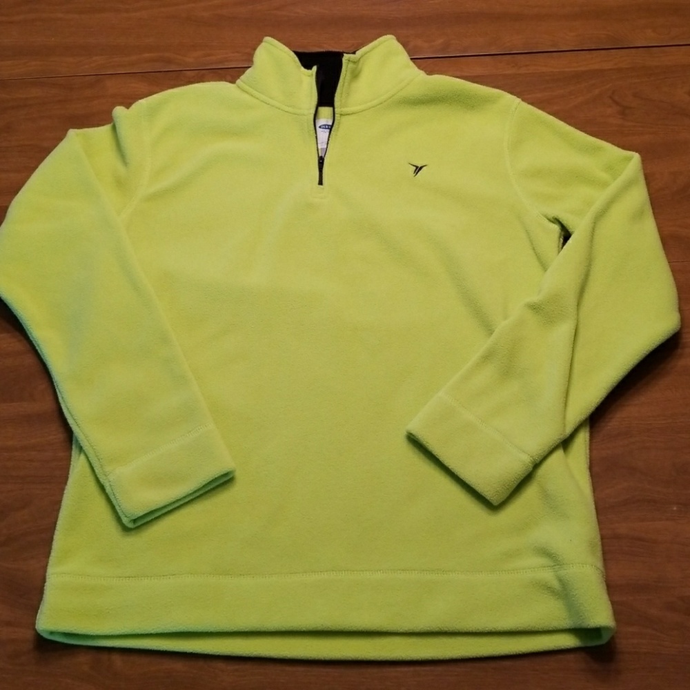 Fleece pullover sweatshirt