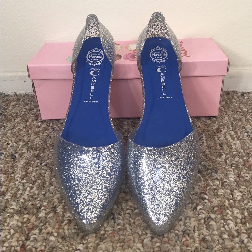NWT Jeffrey Campbell "Jelly Flats" Size 9