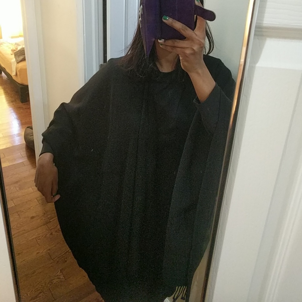 Handmade Poncho super warm!