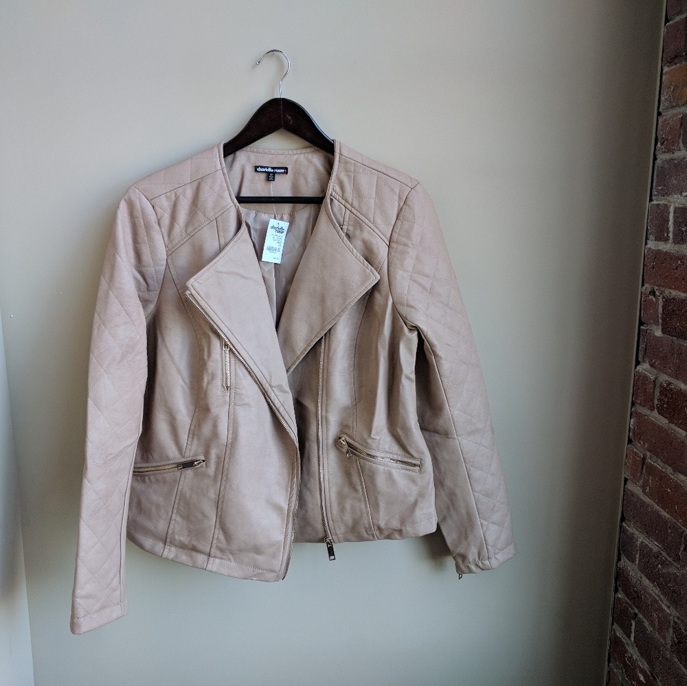 Charlotte Russe Biker Jacket NWT