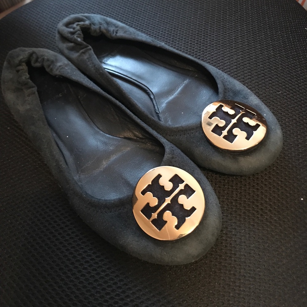 Tory Burch suede/nubuck Black 7