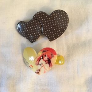 Patterned hair clips