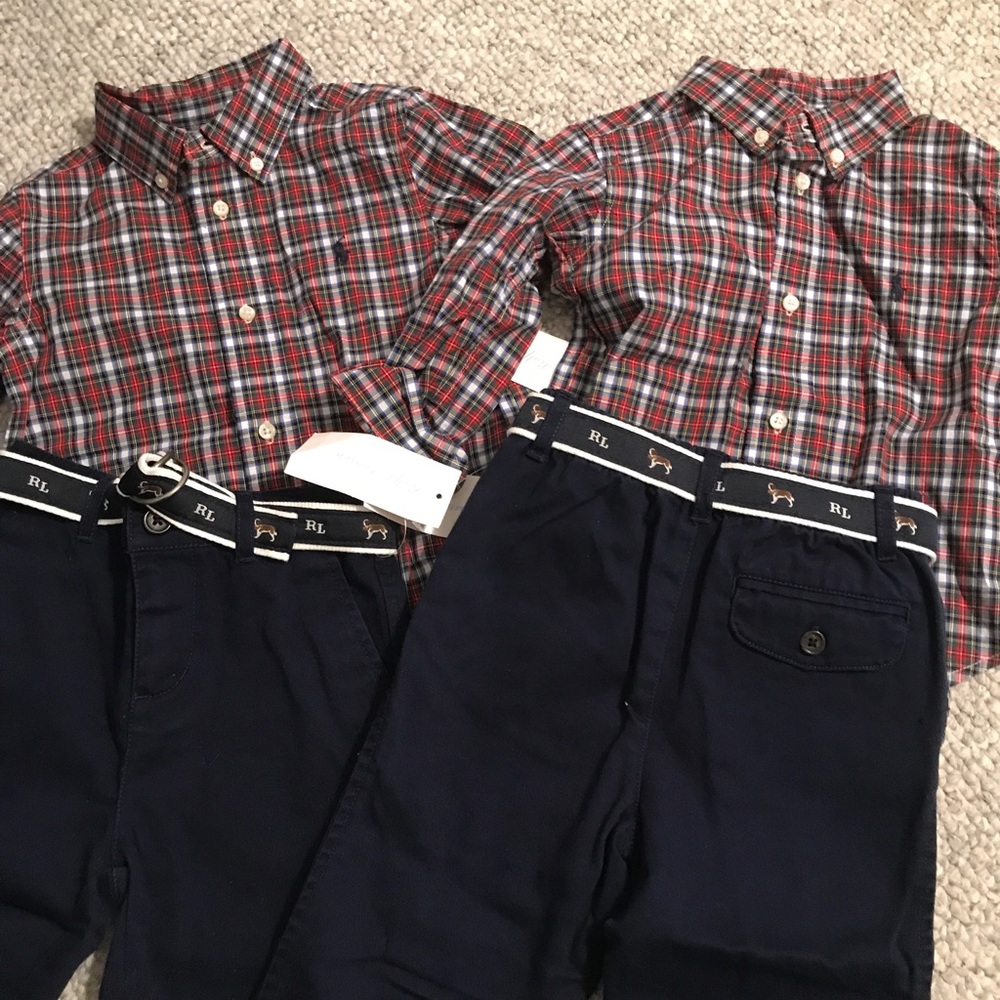 Ralph Lauren toddler dress outfit