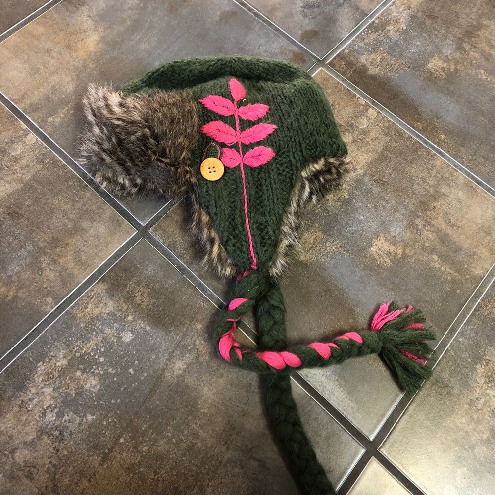 Green Stylish Winter Hat