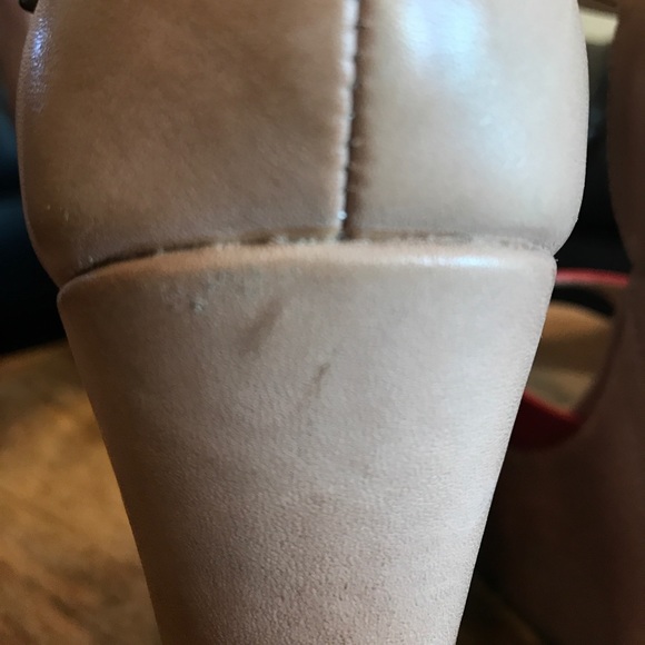 Red and tan sexy platforms!Only worn a few times - Picture 6 of 6