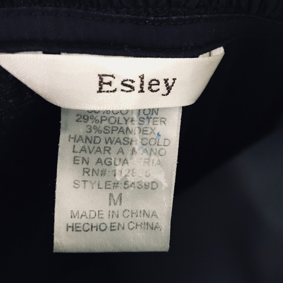 Black Semi Long Sleeve Esley Sz M Dress - Picture 6 of 6